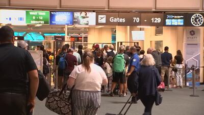 Orlando International Airport expects busiest travel day during Memorial Day weekend