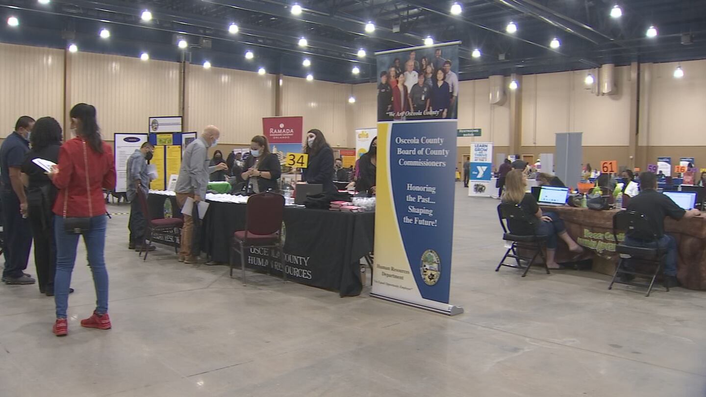 VIDEO Annual Osceola County job fair seeks to match job seekers with