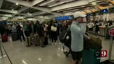 Airline officials watched closely as millions of people traveled over the holiday weekend