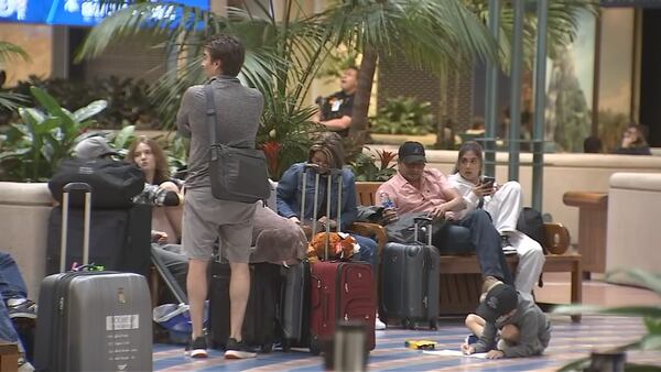 Severe storms cause ground stop at Orlando International Airport, leading to delays & cancellations