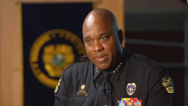 Orlando’s new police chief talks cracking down on gun violence, officer shortage