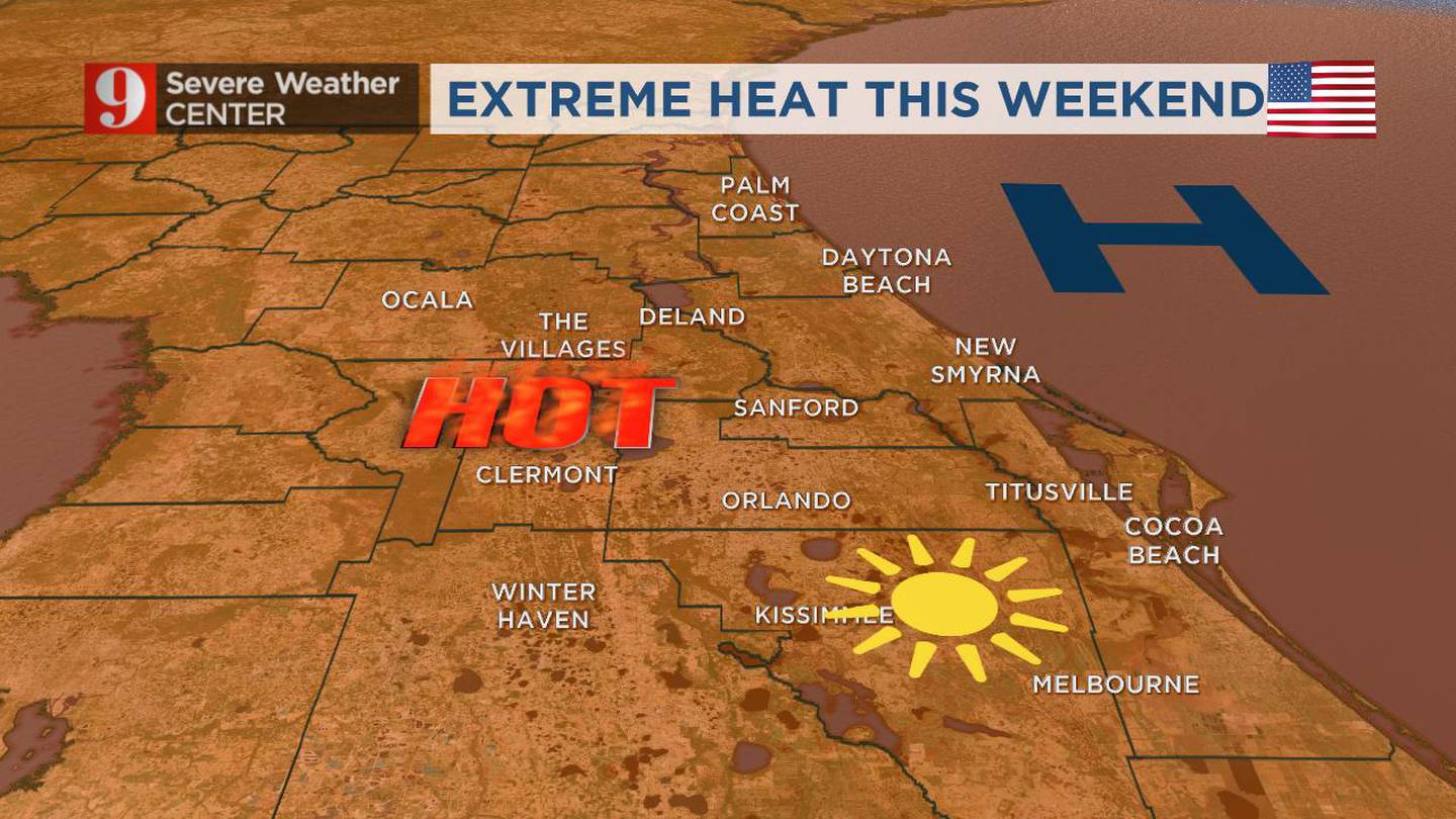 Holiday Forecast Scorching Heat Across Central Florida Memorial Day Weekend Wftv