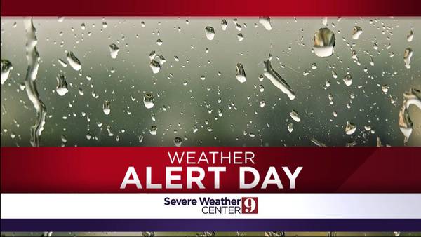 Weather Alert Day: Windy and rainy start to our Sunday morning