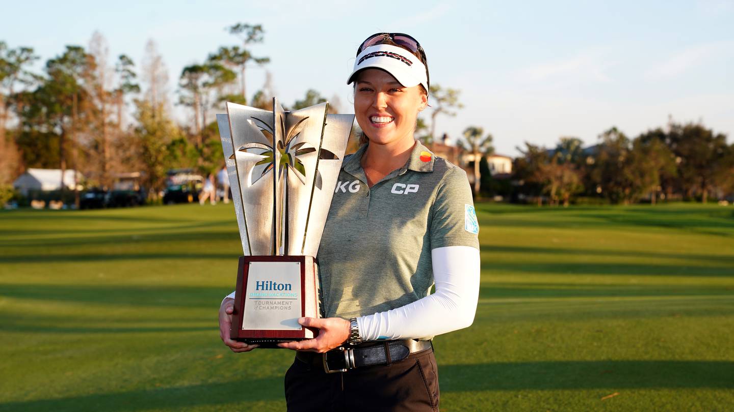 LPGA Tournament of Champions Brooke Henderson holds off Charley Hull