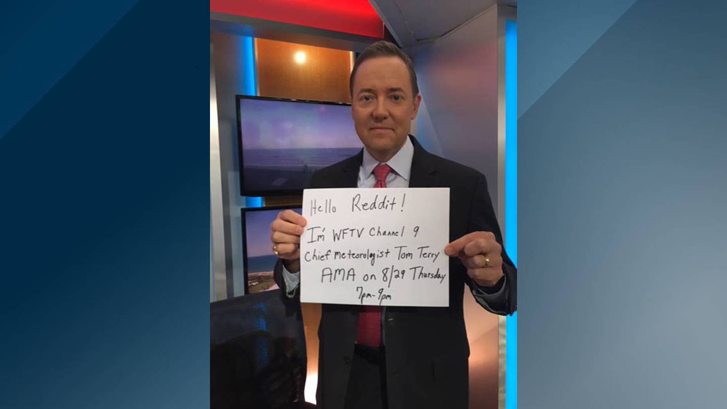 Ask me anything Meteorologist Tom Terry answers Redditors' questions