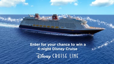 Enter for your chance to win a dream vacation from Disney Cruise Line