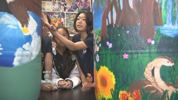 VIDEO: OUC, students partner to use art to promote water conservation