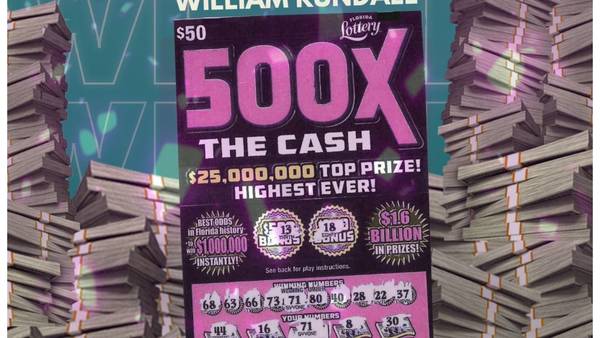 Lake County man cashes in on Florida Lottery scratch-off game, becomes instant millionaire
