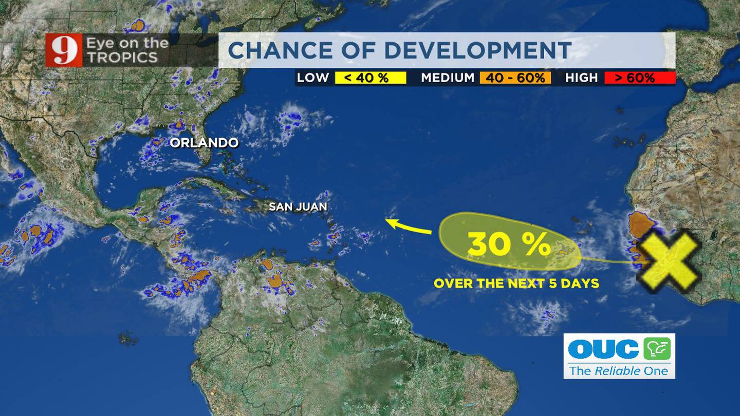 Tracking the tropics: Tropical wave to move across Atlantic – WFTV