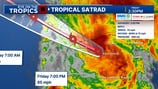 Beryl weakens to a tropical storm 