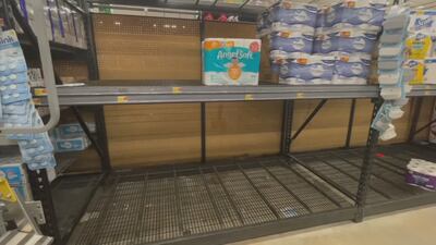 Photos: Last-minute shoppers find some shelves empty as Central Florida prepares for Hurricane Ian