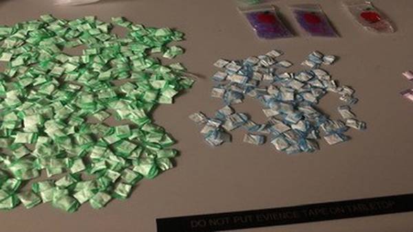 Traffic stop leads to seizure of more than one ounce of fentanyl, along with heroin and cocaine