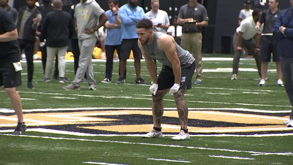 Nine former Knights flash skills for scouts at UCF Pro Day