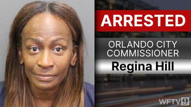 Orlando City Commissioner Regina Hill leaves jail after paying bail