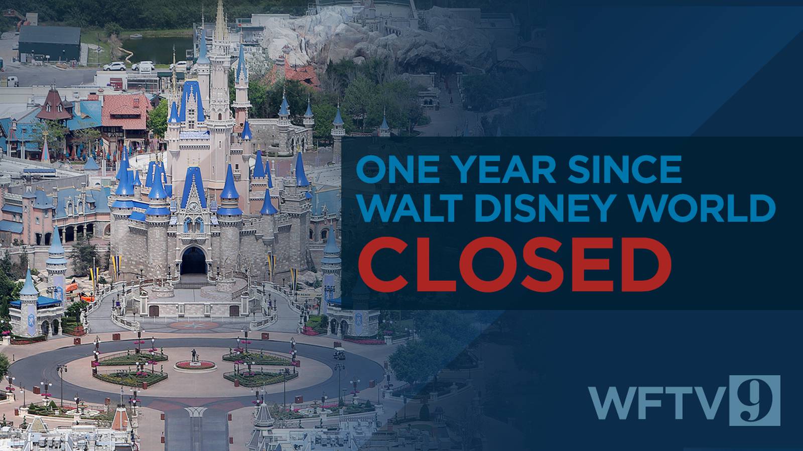 Looking back Walt Disney World shuts down a year ago today, impacting