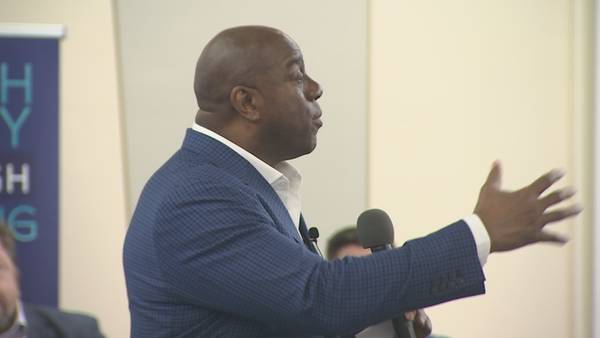 Magic Johnson joins Central Florida fight for equal health care, affordable housing
