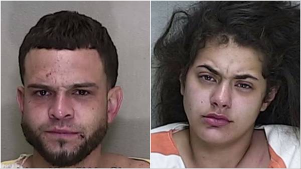 Man and woman found hiding in woods after crashing stolen SUV in Ocala, police say