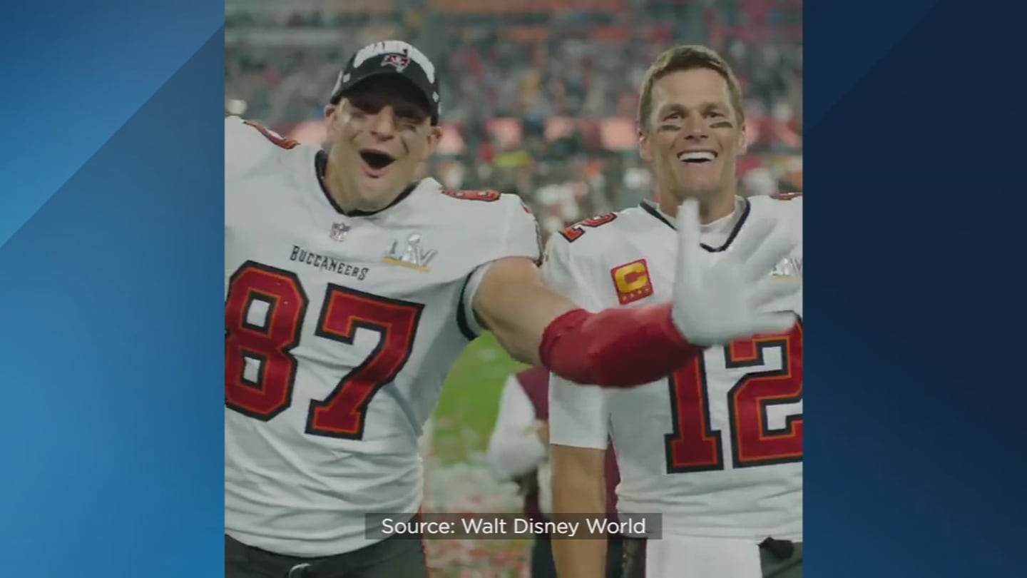 They're going to Disney World! Brady, Gronkowski headed to Disney