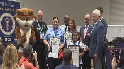 Florida children, dispatchers recognized as national 911 Heroes