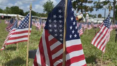 VIDEO: Veterans continue tradition of planting flags to honor fallen soldiers ahead of Memorial Day