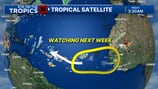 Dry air works against development of several tropical systems in Atlantic