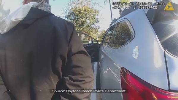 Bodycam footage sheds light on couple accused of kidnapping man with toddler in car
