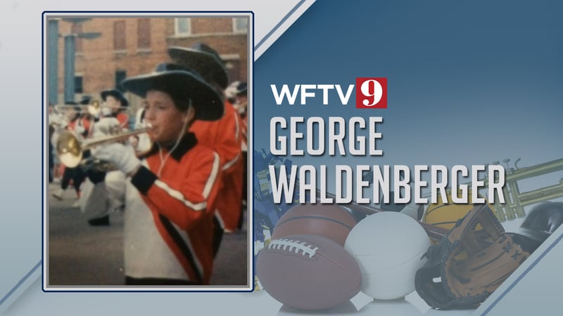 George Waldenberger marching band