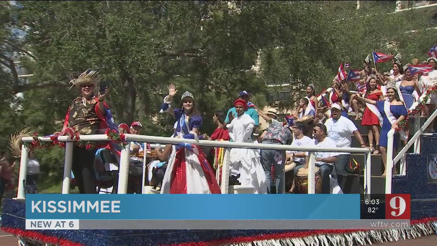 Downtown Kissimmee Puerto Rican parade draws many political candidates