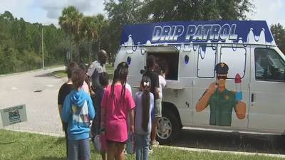 Daytona Beach police use sweet treats to connect with children in the community