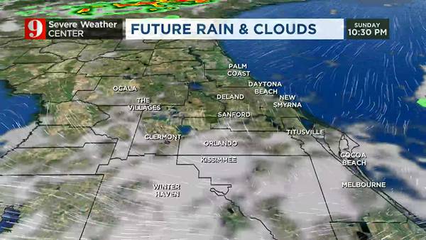 VIDEO: Rain continues to dampen Central Florida July 4 festivities