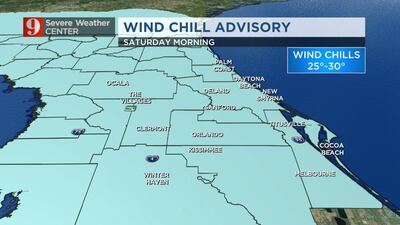 Major cold front to move in Friday night
