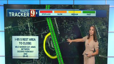 Drivers traveling along I-95 will see changes this weekend in Brevard County