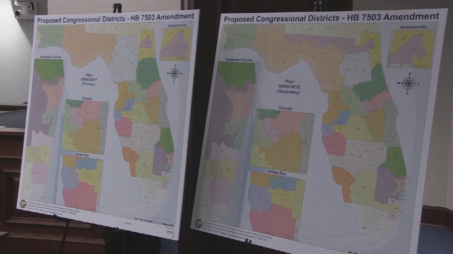 Gov Desantis Vetoes Legislatures Congressional Maps Calls Special Session To Redraw Districts