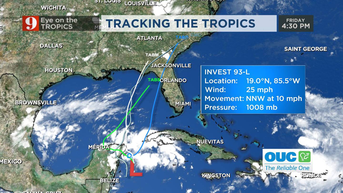 Invest 93L likely to strengthen into a tropical storm or hurricane