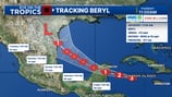 Hurricane Beryl slams Jamaica, passes near Cayman Islands as Cat 3 storm