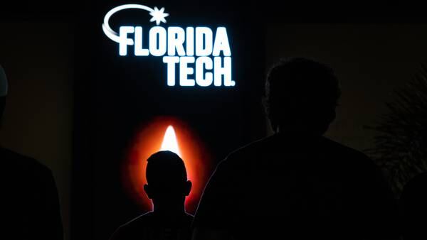 PHOTOS: Florida Tech holds vigil for dead student and community safety; parents announce investigation