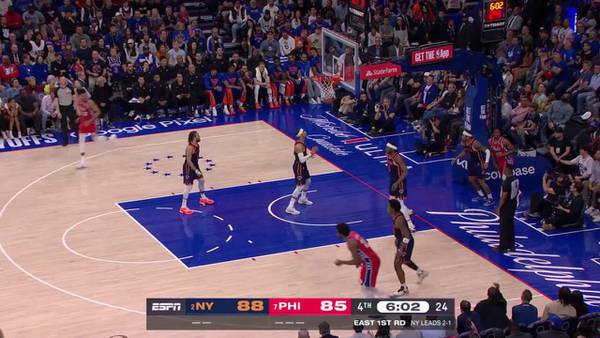 Joel Embiid not happy that Knicks fans took over 76ers home playoff games: It 'pisses me off'