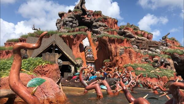 Containers of alleged Splash Mountain water being sold on eBay