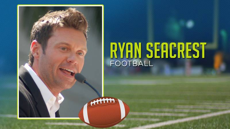 Ryan Seacrest played high school football