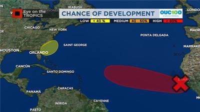 Disturbance in Atlantic to increase dangerous conditions at Central Florida’s coast this week