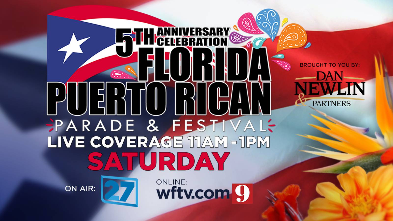 Florida Puerto Rican Parade & Festival How to watch WFTV