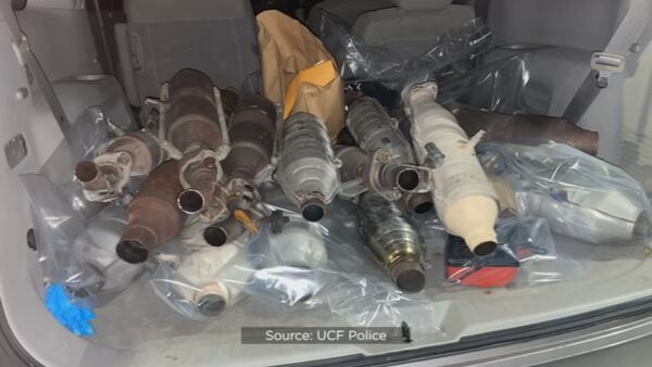 Catalytic converter thefts impacting dozens of Central Florida drivers