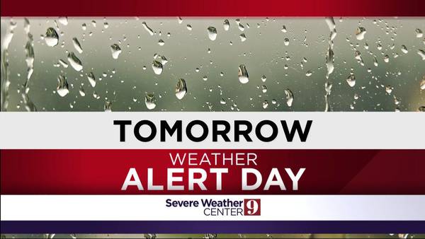 VIDEO: Weather Alert Day: Thunderstorms, heavy winds heading our way Sunday morning