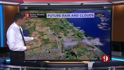 Friday forecast: Chilly start, cool afternoon, passing shower possible