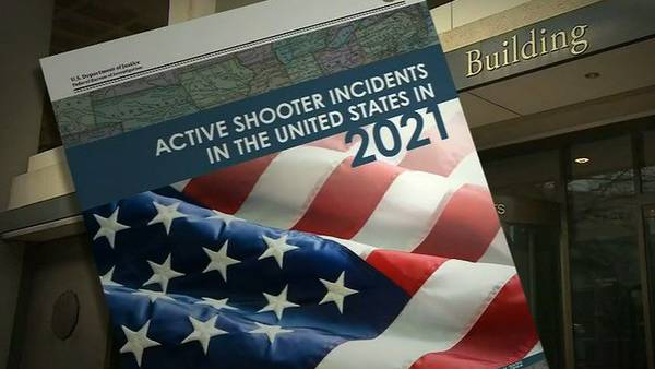 VIDEO: New FBI Data Shows that Active Shooter Incidents are on the Rise across the United States