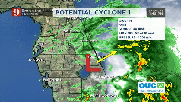 LIVE UPDATES: Tropical system moves through Florida leaving heavy rains in its wake