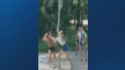 Flagler County mom involved with fight between students at school bus stop, deputies say