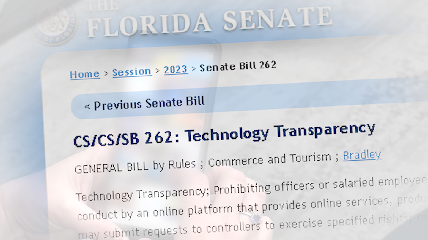 New Florida law addresses technology transparency What does that mean