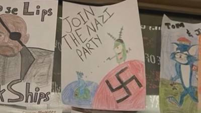 VIDEO: Student drawings of Nazi party, Hitler displayed in Osceola County high school under investigation