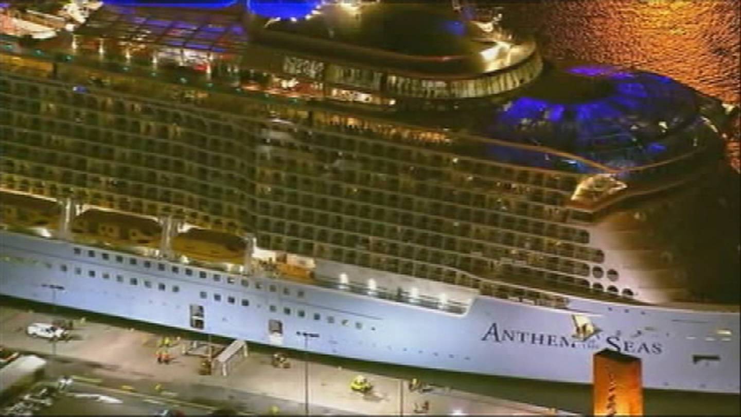 Storm that damaged cruise ship was not expected to be so severe, Royal